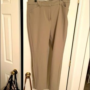 Express tan skinny high rise super soft twill pants. Brand new with tags